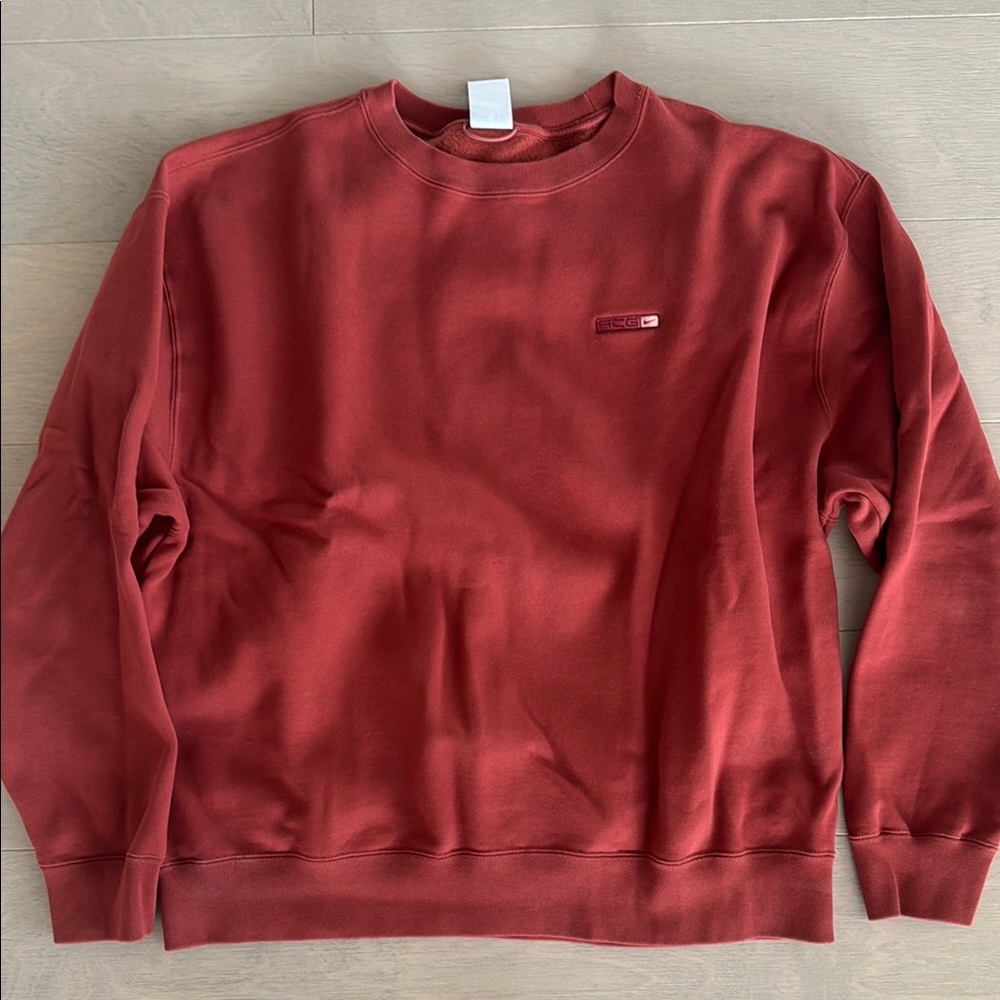 Nike ACG Men's Burgundy Crewneck Sweater